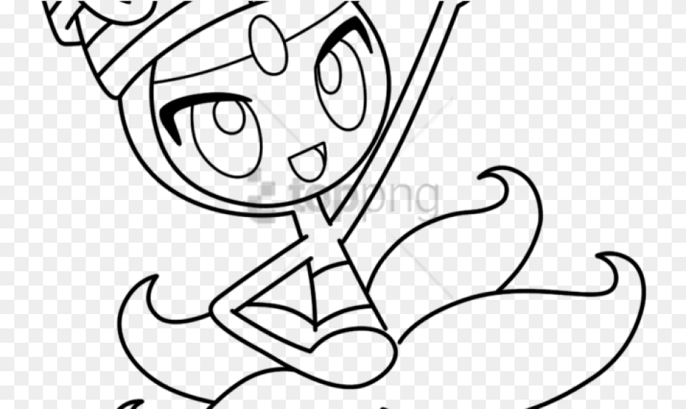 Download Meloetta Pokemon Coloring Pages, People, Person, Stencil, Device Png Image