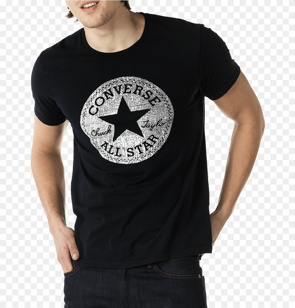 Download Men With T Shirt Cartoon Jingfm Converse All Star, T-shirt, Clothing, Person, Pants Free Transparent Png