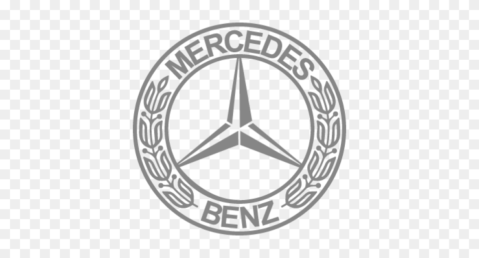 Download Mercedes Benz Logo Antiguo Mercedes Benz, Emblem, Symbol, Ammunition, Grenade Free Png