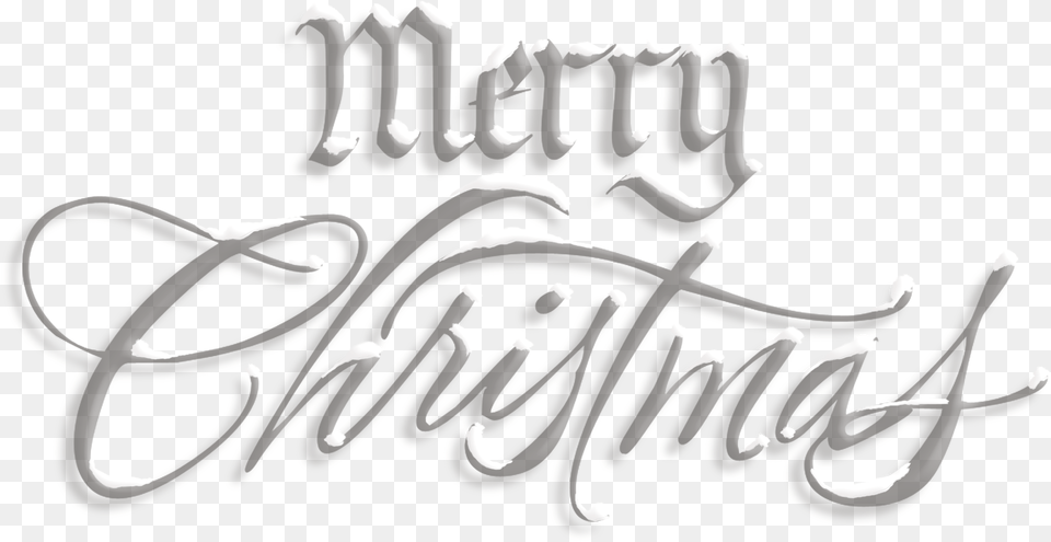 Download Merry Christmas Snow, Calligraphy, Handwriting, Text, Clothing Png
