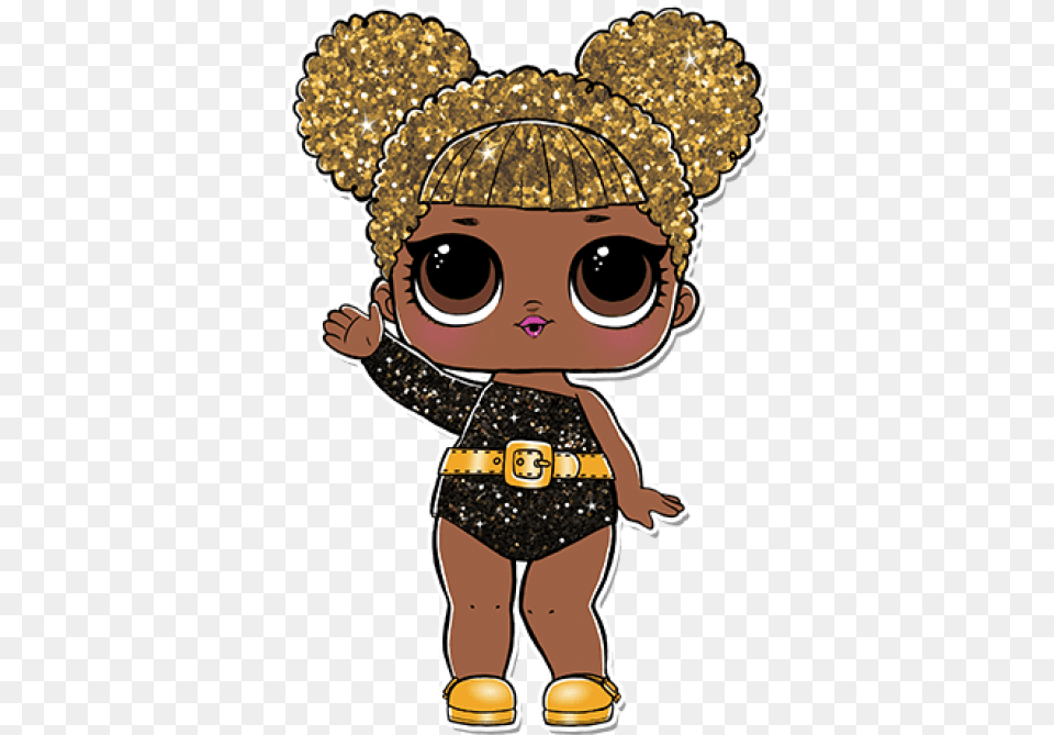 Download Mga Toy Entertainment Series Queen Doll Lol Clipart Lol Surprise Queen Bee, Baby, Person, Face, Head Free Png