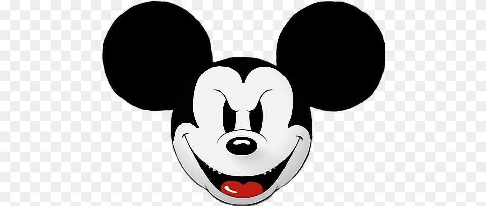 Download Mickey Mouse Head Clipart Royalty Stock Mickey Mouse Angry Face, Performer, Person, Clown, Smoke Pipe Png Image