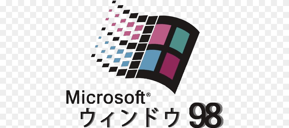 Microsoft Windows Windows98 Windows 98 Logo, Qr Code Free Png Download