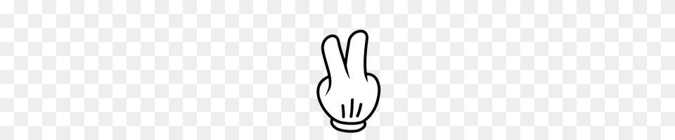 Download Middle Finger Category Clipart And Icons, Clothing, Glove, Stencil, Cutlery Free Transparent Png