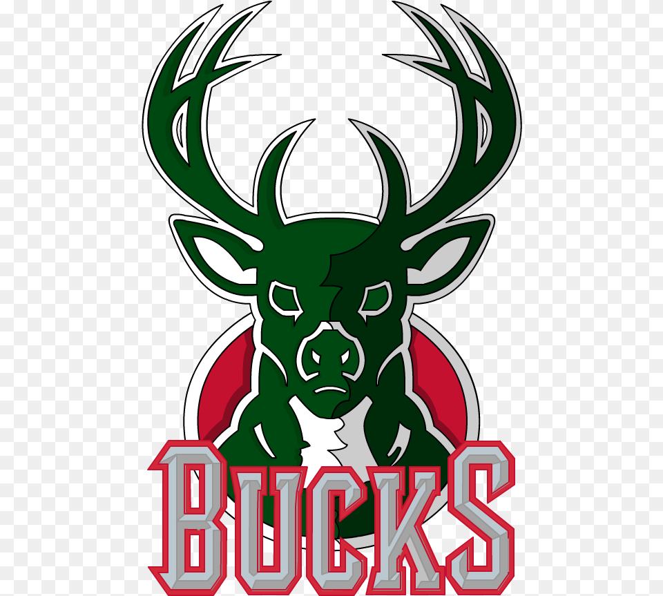 Milwaukee Bucks Logo Milwaukee Bucks, Animal, Mammal, Wildlife, Deer Free Png Download