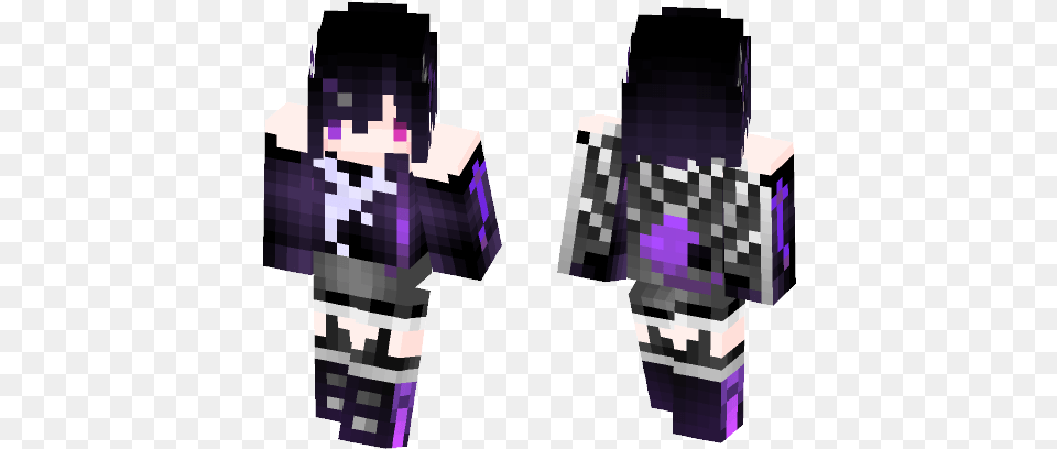 Download Minecraft Girl Ender Dragon Skin For Batman Vs Superman Skin Minecraft, Clothing, Dress, Fashion, Formal Wear Free Png