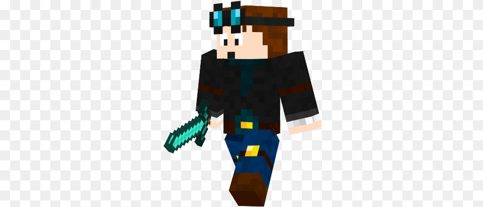 Minecraft Youtubers Wallpaper Fictional Character, Accessories, Formal Wear, Tie, Person Free Png Download