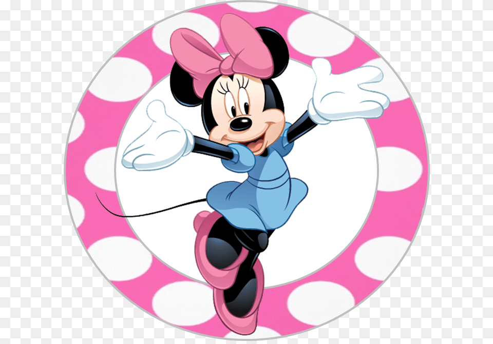 Minnie Mouse Clipart Minnie Mouse Mickey Happy Birthday With Cartoon, Book, Comics, Publication, Disk Free Png Download