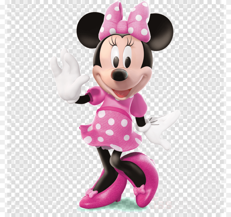 Minnie Mouse Clipart Minnie Mouse Mickey Minnie Mouse Mickey Mouse Clubhouse, Clothing, Glove, Figurine, Doll Free Png Download