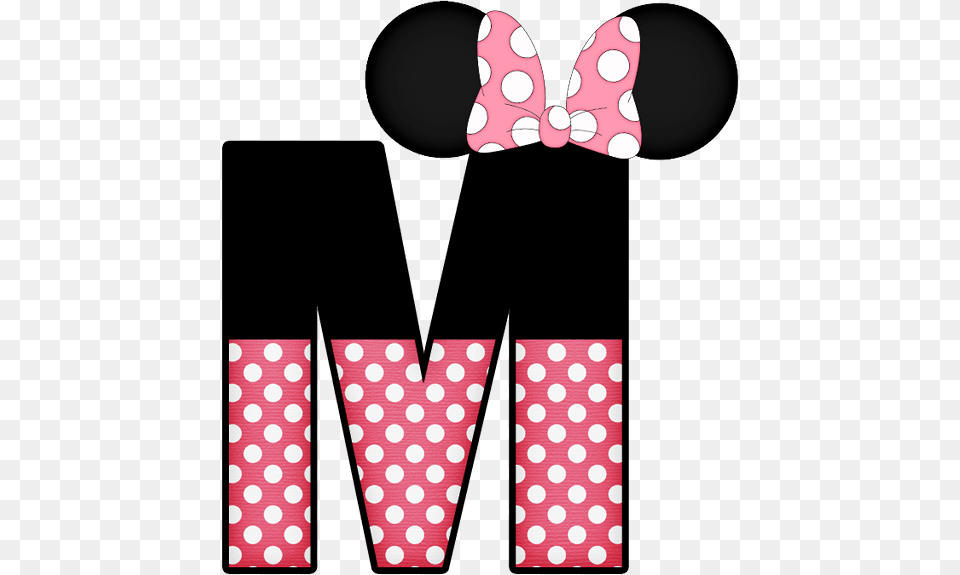 Download Minnie Mouse Letter B Clipart Minnie Mouse Mickey Mouse, Accessories, Formal Wear, Pattern, Tie Free Transparent Png