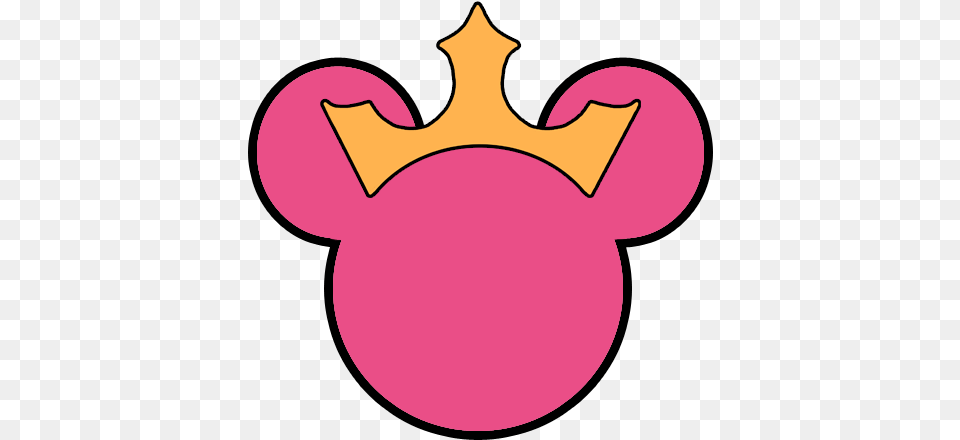 Download Minnie Pink Crown Clip Art, Logo, Symbol Png