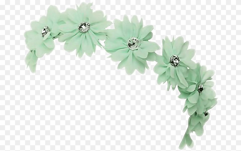 Download Mint Transpa Flower Crown Green Flower Crown, Accessories, Arch, Architecture, Jewelry Free Transparent Png