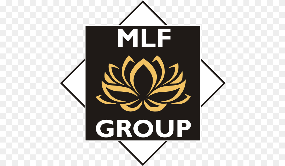 Download Mlf Group Icon Black Japanese Lotus Flower Symbol Lotus Flower Svg Logo, Badge, Emblem Free Png