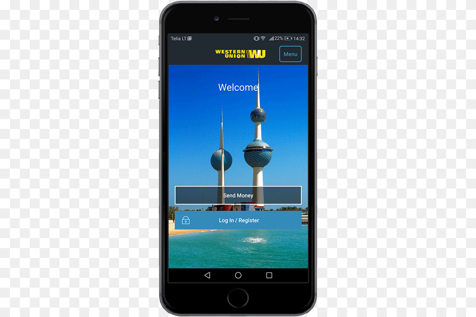 Download Mobile App To Send Money Western Union App, Electronics, Mobile Phone, Phone Png
