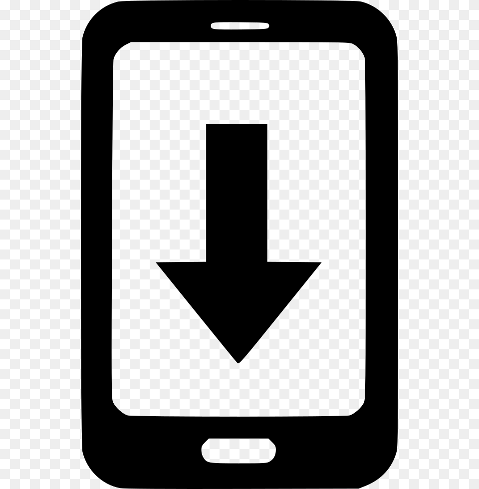 Download Mobile Version Icon Download, Symbol, Sign, First Aid Free Transparent Png