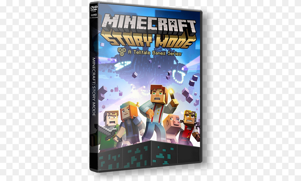 Download Mojang Telltale Games Minecraft Story Minecraft Story Mode On Wiiu, Book, Comics, Publication, Computer Hardware Free Transparent Png