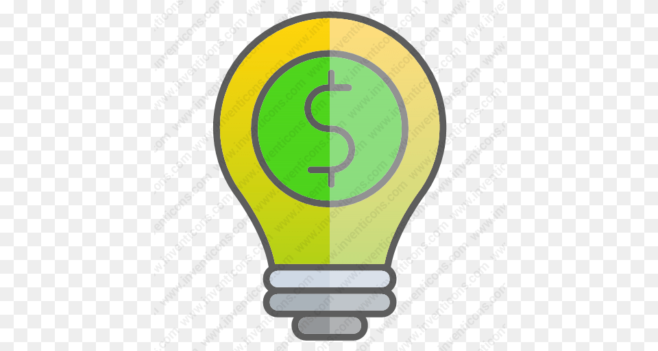 Download Money Dollar Vector Icon Inventicons Incandescent Light Bulb, Lightbulb, Disk Free Png