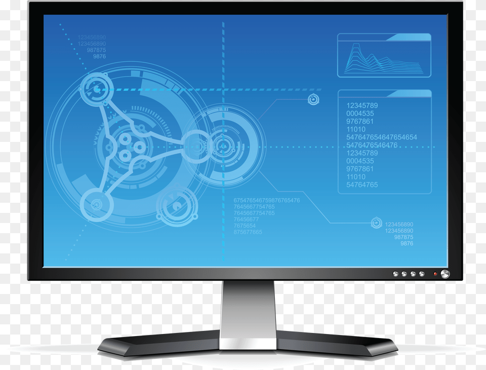 Download Monitor For Free Techno, Computer Hardware, Electronics, Hardware, Screen Png Image