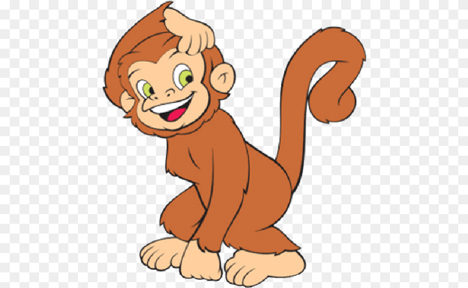 Download Monkey Animal Transparent 30 Monkey Clipart No Background, Baby, Person, Face, Head Free Png