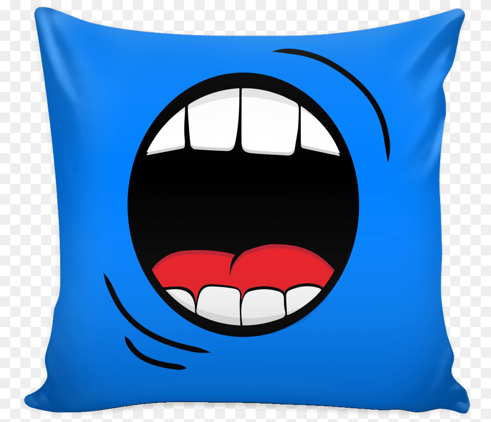 Download Monster Mouth Halloween Pillow Design, Cushion, Home Decor Free Transparent Png