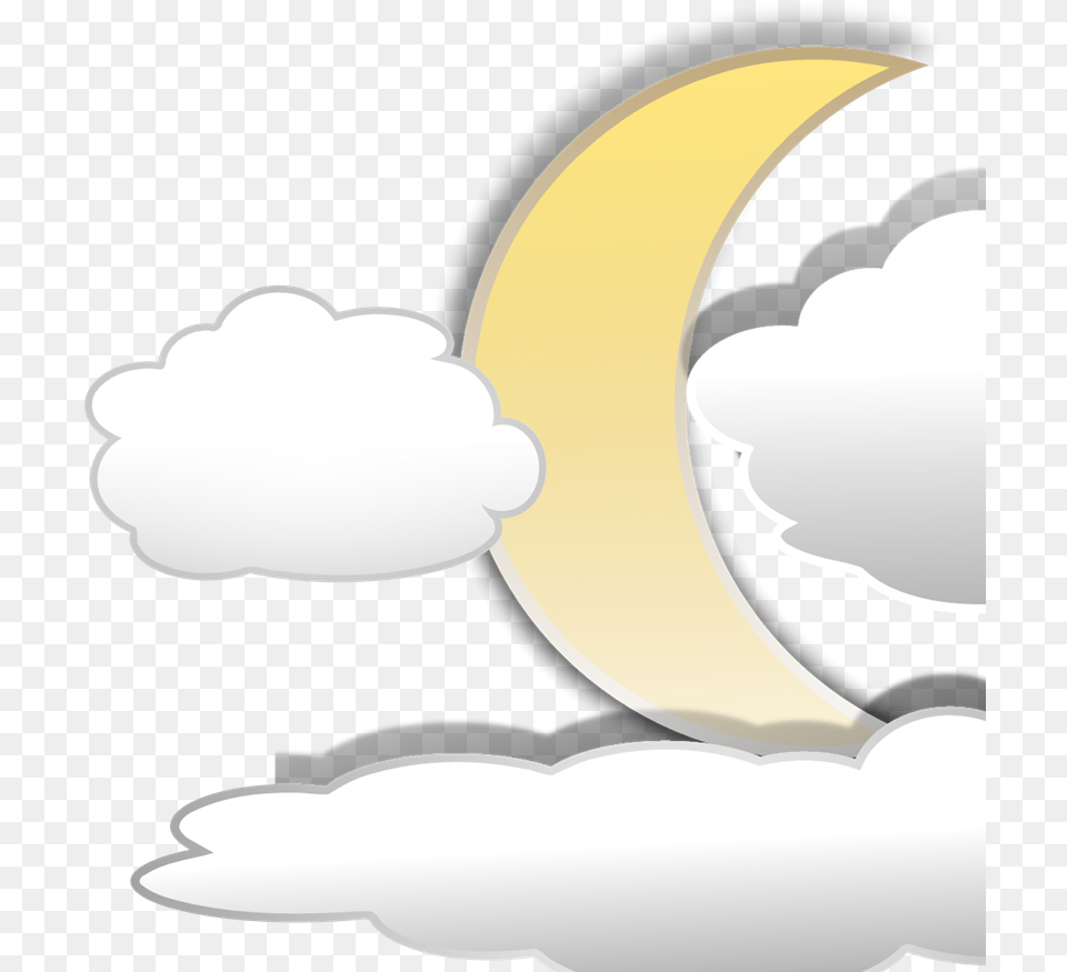 Moon Clipart Hd Moon Clipart, Produce, Plant, Outdoors, Night Free Png Download