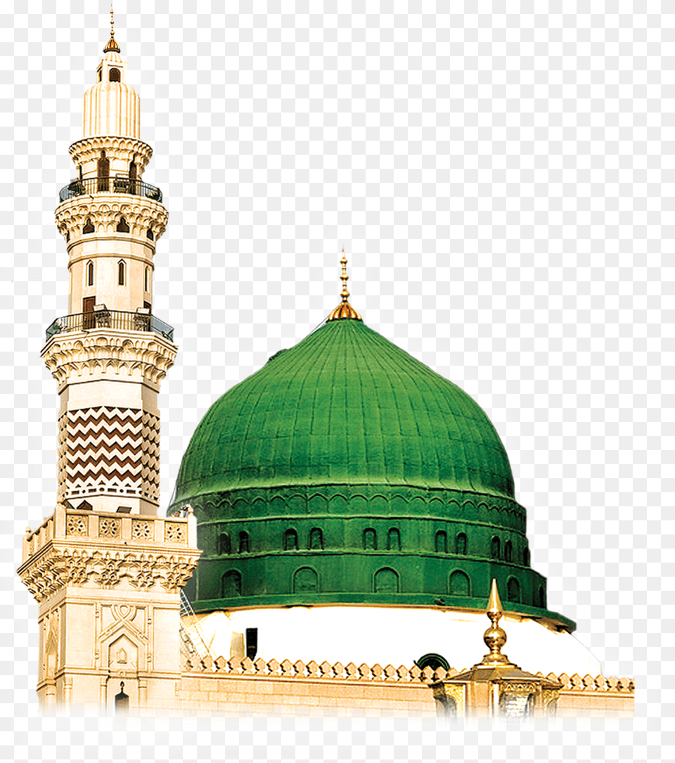 Download Mosque Clipart Al Masjid Al Nabawi, Architecture, Building, Dome, Tower Free Png