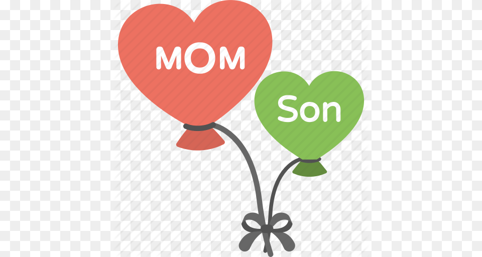 Mother Son Relation Clipart Mother Computer Icons Clip, Balloon, Heart Free Png Download