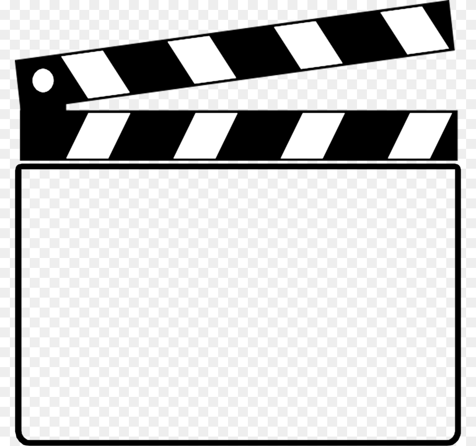 Download Movie Cut Board Clipart Clapperboard Film Clip Art Film, Fence, Road Png Image