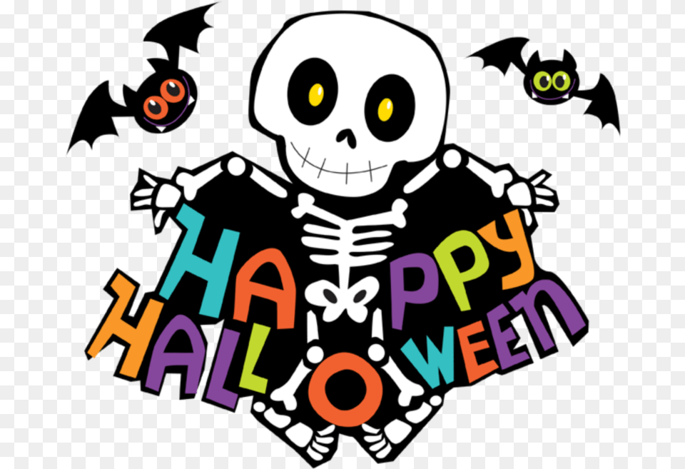 Download Mq Skeleton Halloween Happy Transparent Adornos Halloween Para Imprimir, Animal, Bear, Mammal, Wildlife Png