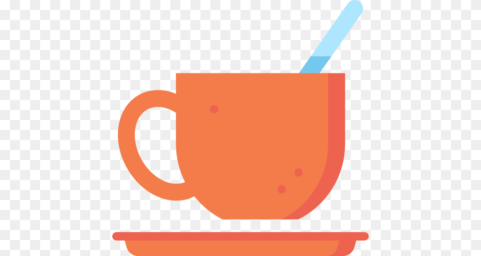 Download Mug Illustration Clipart Coffee Cup Cafe Coffee, Cutlery, Spoon, Beverage, Coffee Cup Free Transparent Png