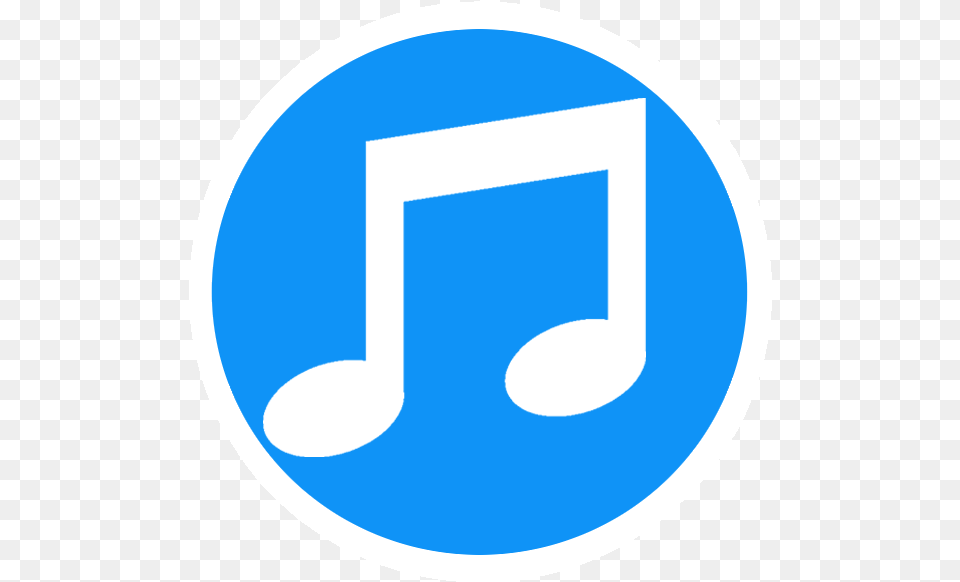 Download Music Note Icon Color Itunes Icon Mac Full Size Color Music Note Icon, Sign, Symbol, Disk, Text Free Png