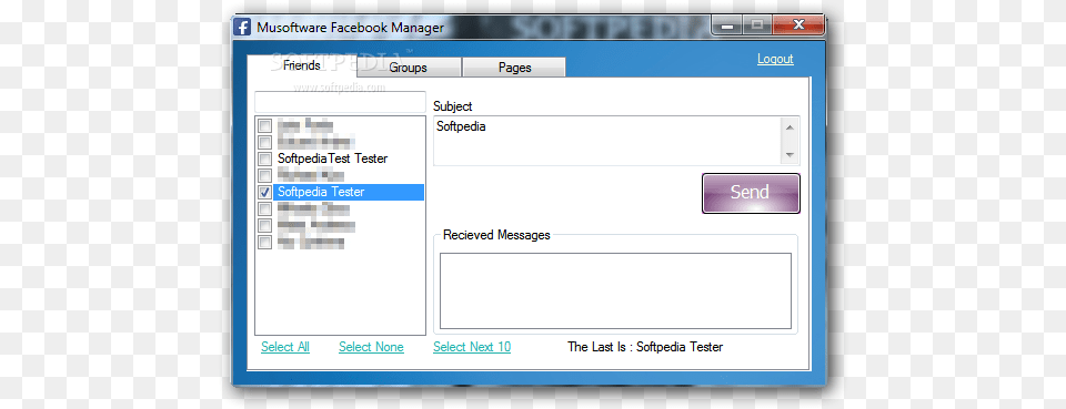 Musoftware Facebook Manager 1000 Vertical, File, Webpage, Text, Page Free Png Download