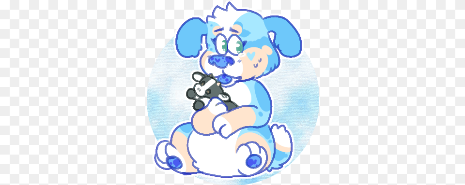 My Blues Clues Oc Baby Blue Puppy Sheu0027s Shy And Clues Oc, Home Decor Free Png Download