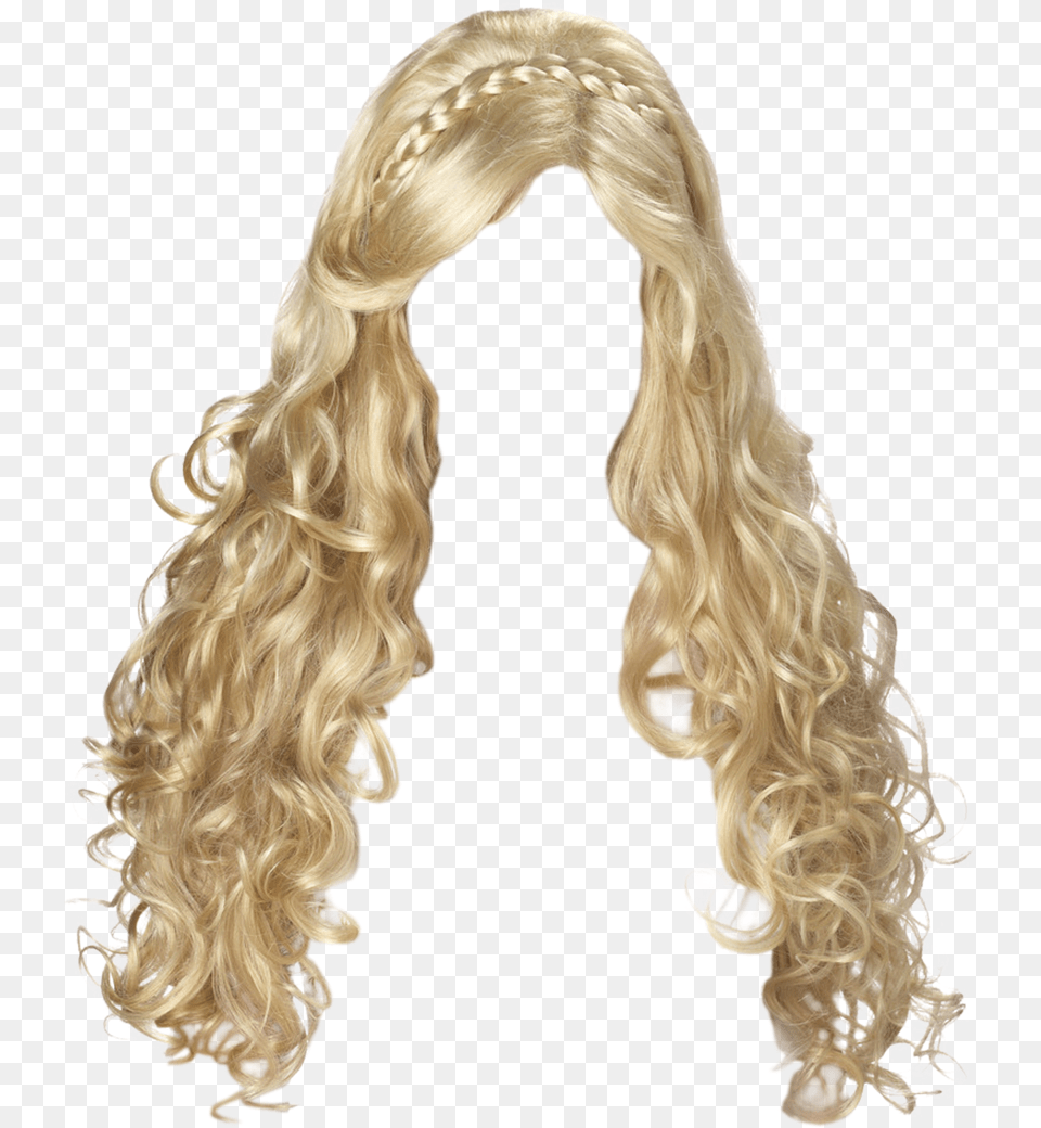 Mythic Goddess Adult Wig Full Size Image Pngkit Long Blonde Hair Clipart Background, Female, Person, Woman Free Png Download