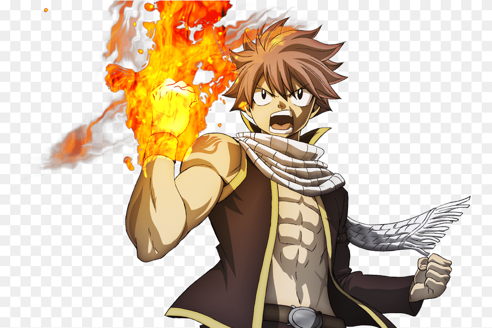 Download Natsu Fairy Tail Natsu Tartaros, Publication, Book, Comics, Adult Free Transparent Png