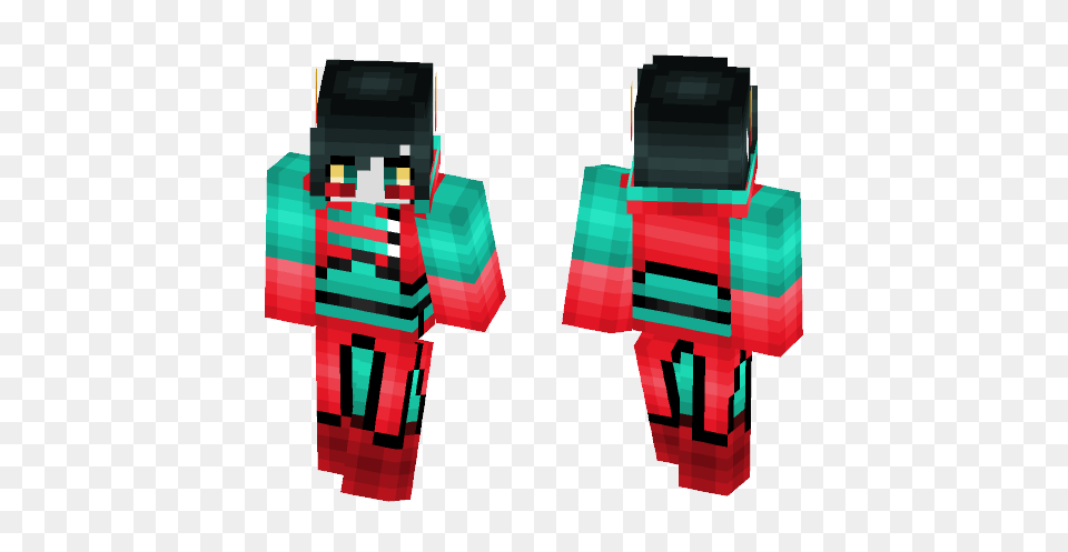 Download Neophyte Redglare Minecraft Skin For, Dynamite, Weapon, Robot Png Image