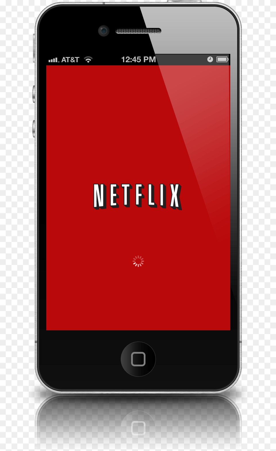 Netflix Iphone App Icon Iphone With Netflix, Electronics, Mobile Phone, Phone Free Png Download
