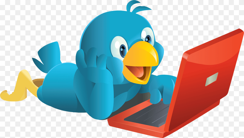 Download Networking Service Media Twitter User Social Bird Twitter Bird Image Art, Computer, Electronics, Laptop, Pc Free Transparent Png