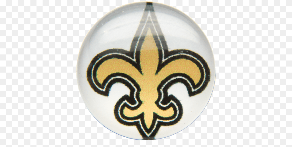 Download New Orleans Saints With No Background Transparent Background New Orleans Saints Logo, Symbol, Emblem, Plate, Badge Png Image