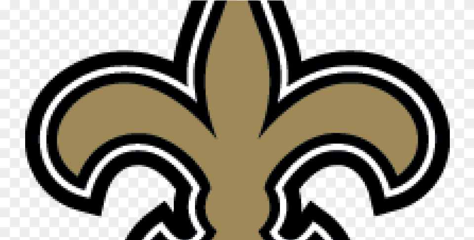New Orleans Saints Logo New Orleans Saints Sign, Symbol, Emblem, Smoke Pipe Free Png Download