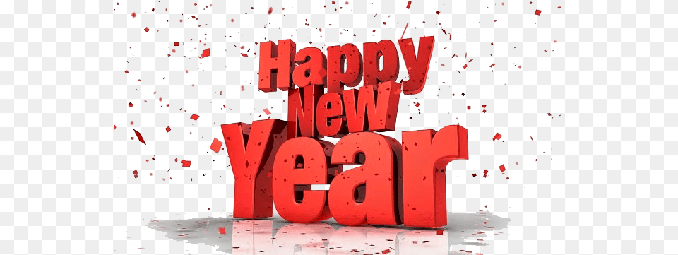 Download New Year 2017 6 Happy New Year, Text, Bulldozer, Machine Free Transparent Png