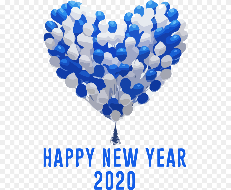 Download New Year Balloon Party Supply For Happy 2020 Cake Happy New Year 2020 Balloons, Chess, Game Png