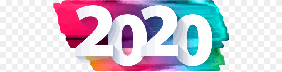 Download New Years 2020 Text Font Line For Happy Year Day Graphic Design, Number, Symbol, Person, Logo Free Transparent Png