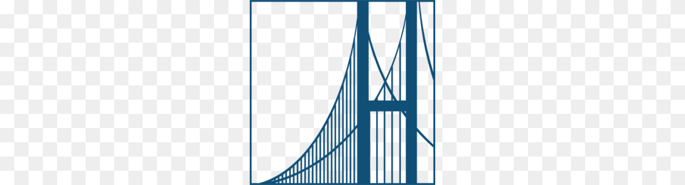 Download New York City Skyline Silhouette Clip Art Clipart, Bridge, Suspension Bridge Png Image