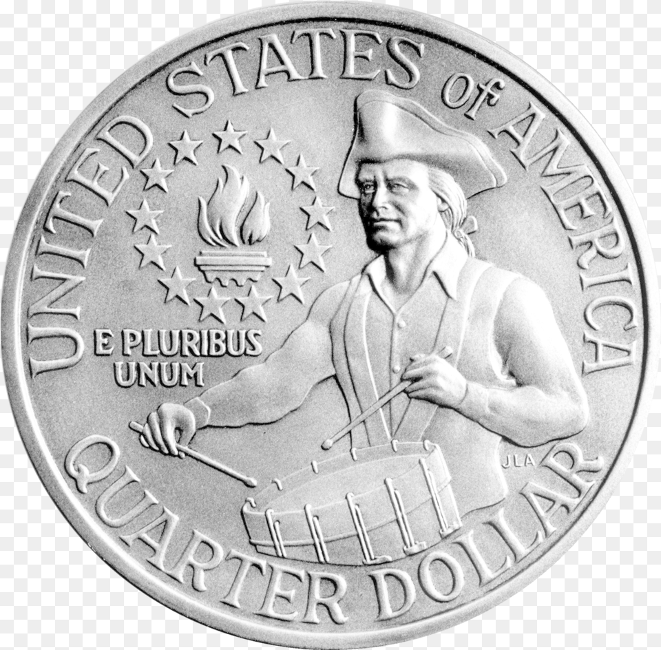 Download Nickel Image With No Bicentennial Coin, Adult, Male, Man, Money Png