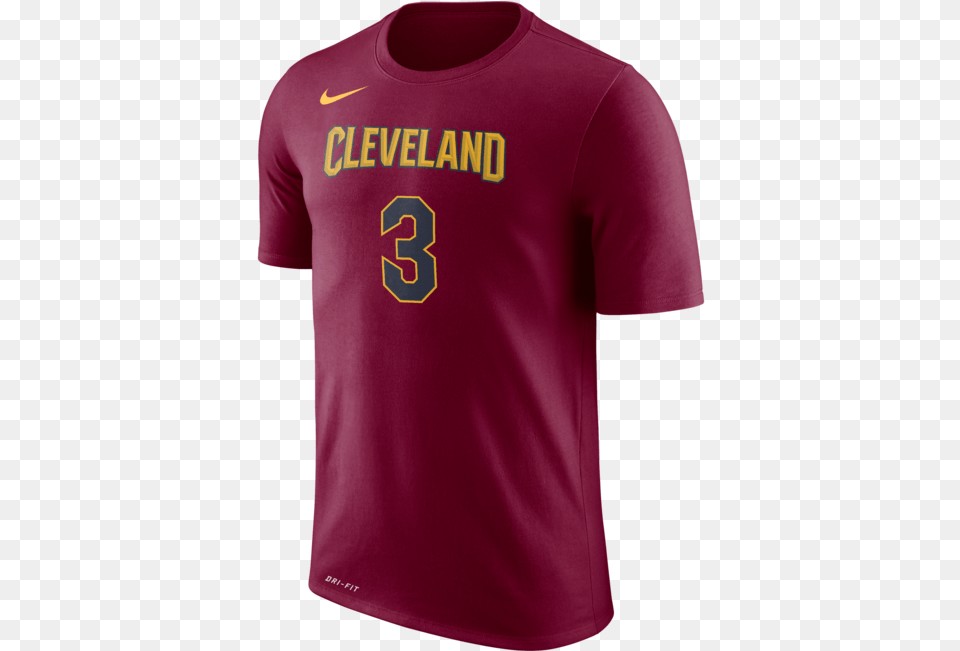 Download Nike Isaiah Thomas Cleveland Short Sleeve, Clothing, Shirt, T-shirt, Jersey Png