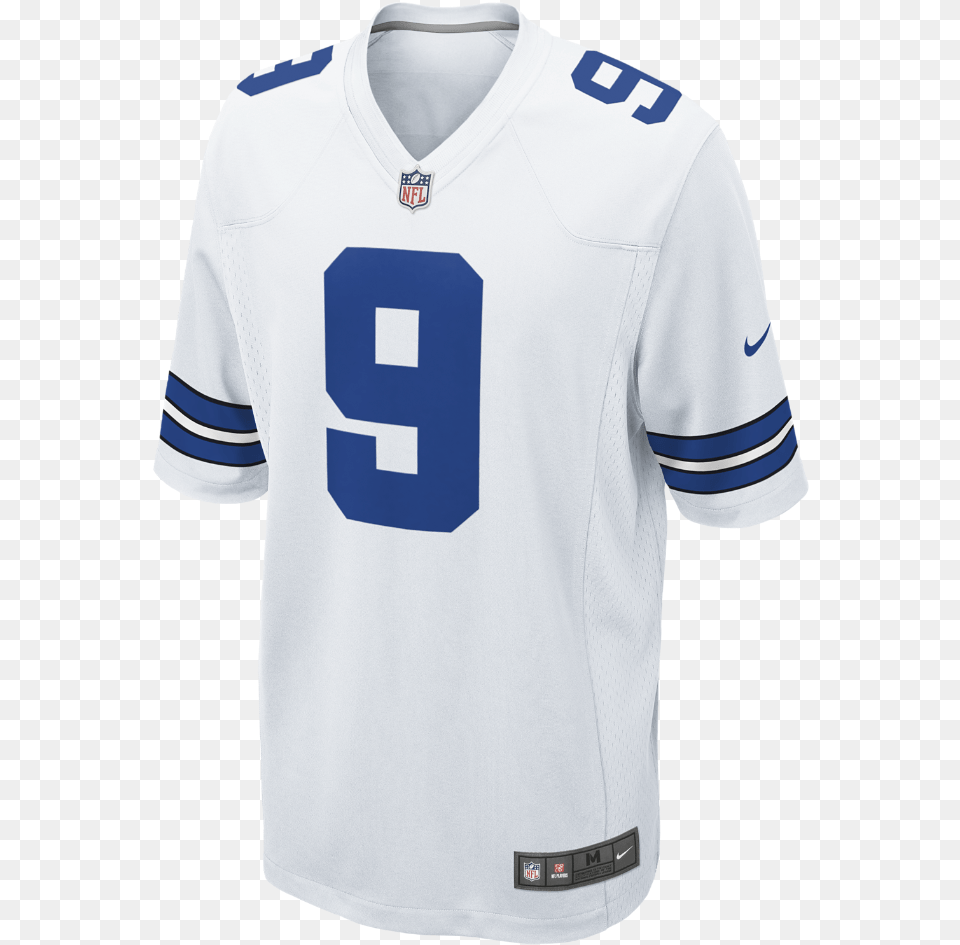 Download Nike Nfl Dallas Cowboys Menu0027s Football Home Game Dallas Cowboys Jersey White, Clothing, Shirt, T-shirt Png Image