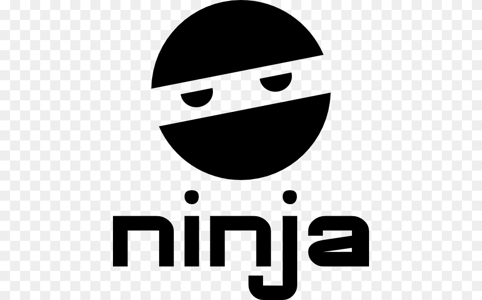 Ninja Clipart, Logo, Stencil Free Png Download