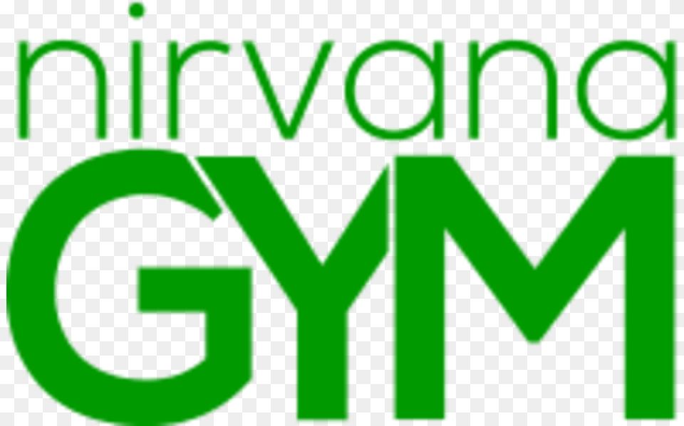Download Nirvana Gym Logo Sign Image With No Vertical, Green, Person, Light Free Png