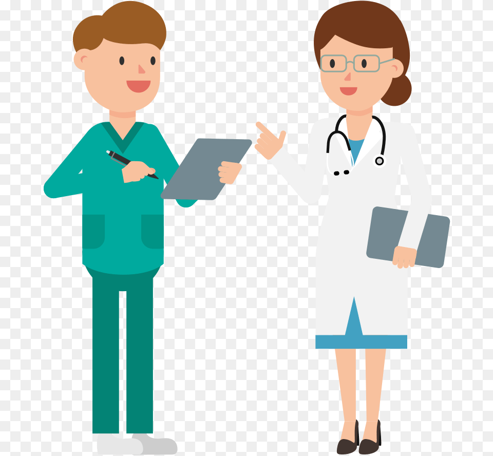 Download Nnc Allocates Seats For Transparent Nurse Cartoon, Lab Coat, Clothing, Coat, Woman Png Image